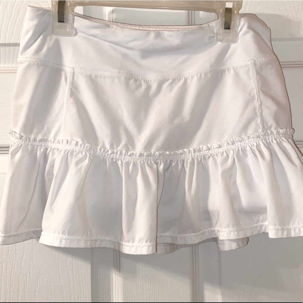 Lululemon Run Willpower Skirt in White